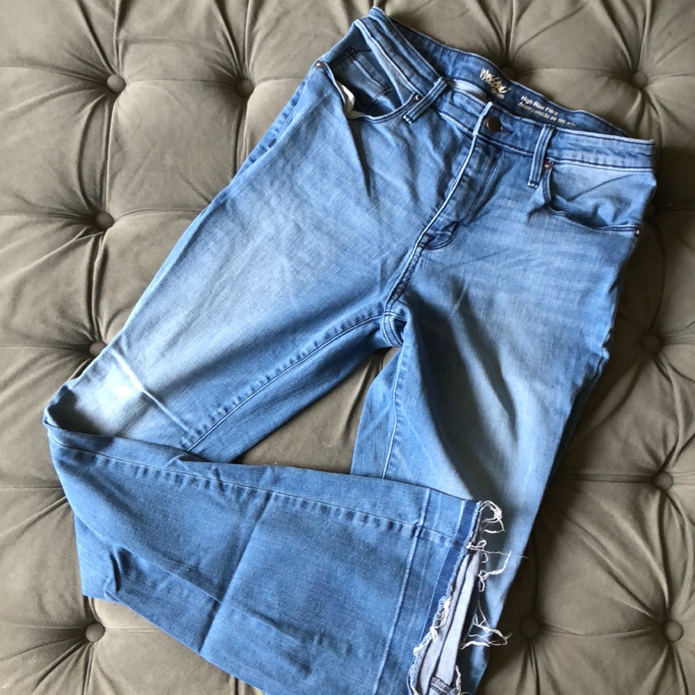 Mission High Rise Flare Jeans